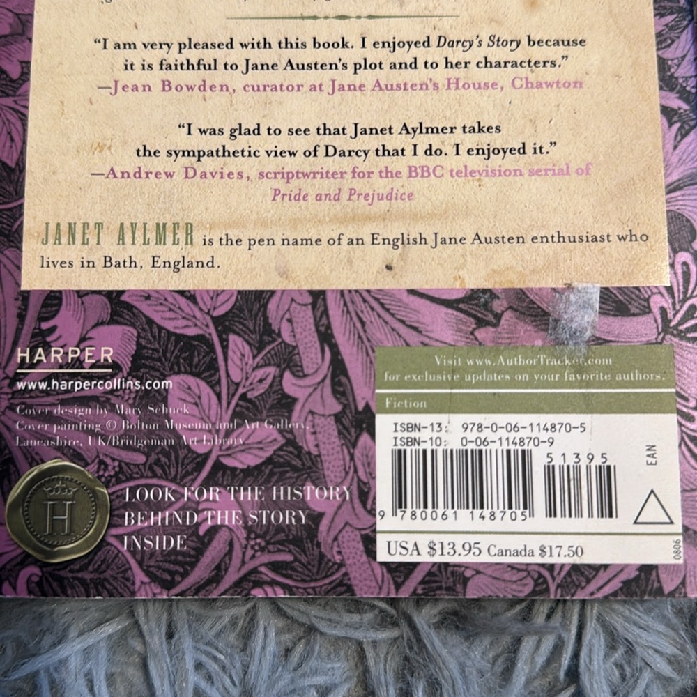 Darcy’s Story Paperback Book by Janet Aylmer - Picture 7 of 13